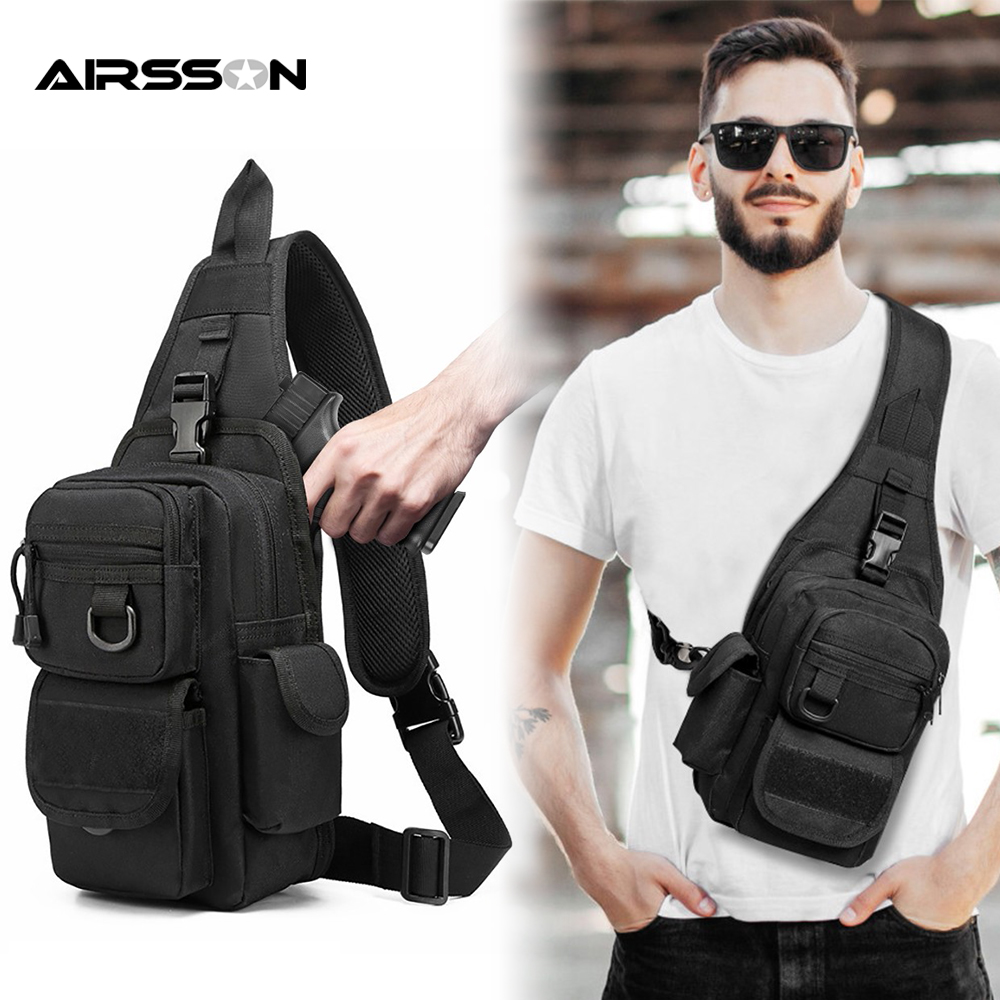 Edc Concealed Carry Sling Bag - التكتيكية مسدس حقيبة أخفى مسدس الحافظة