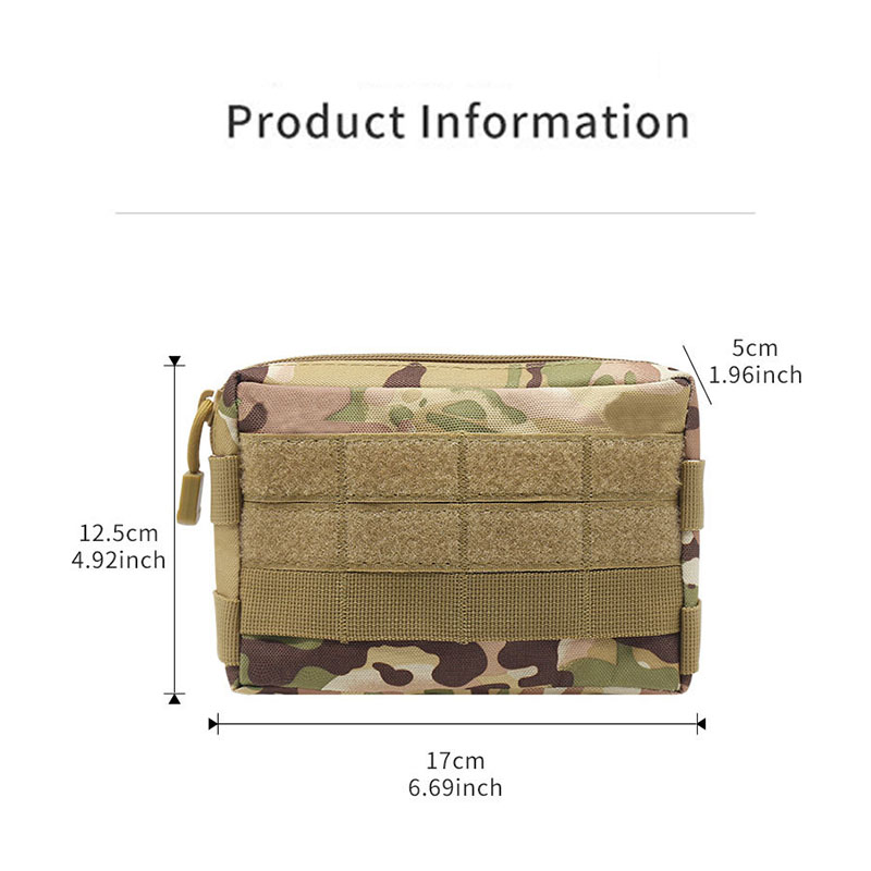 حقيبة خصر تكتيكية مولي 600D مق - مراجعة Edc Carry Fanny Pack وسعره
