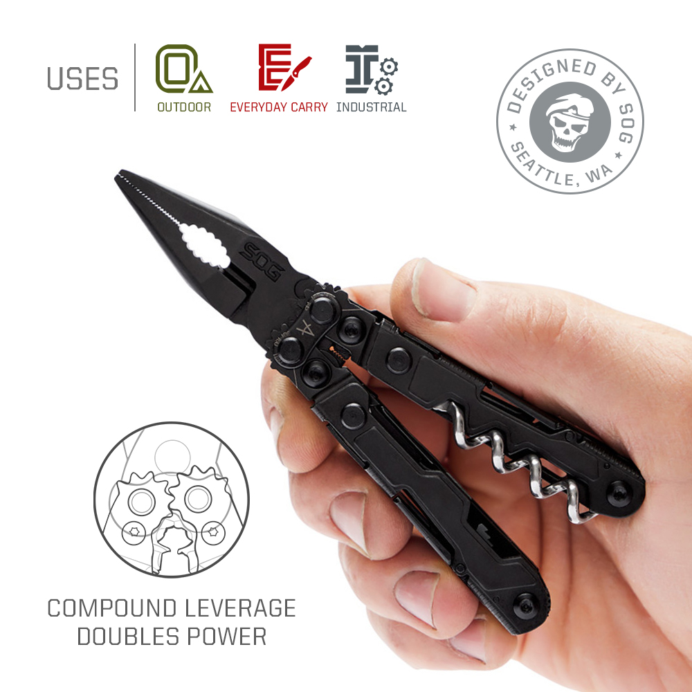 أداة متعددة الوظائف SOG PowerL - مراجعة Edc Carry Knife وسعره