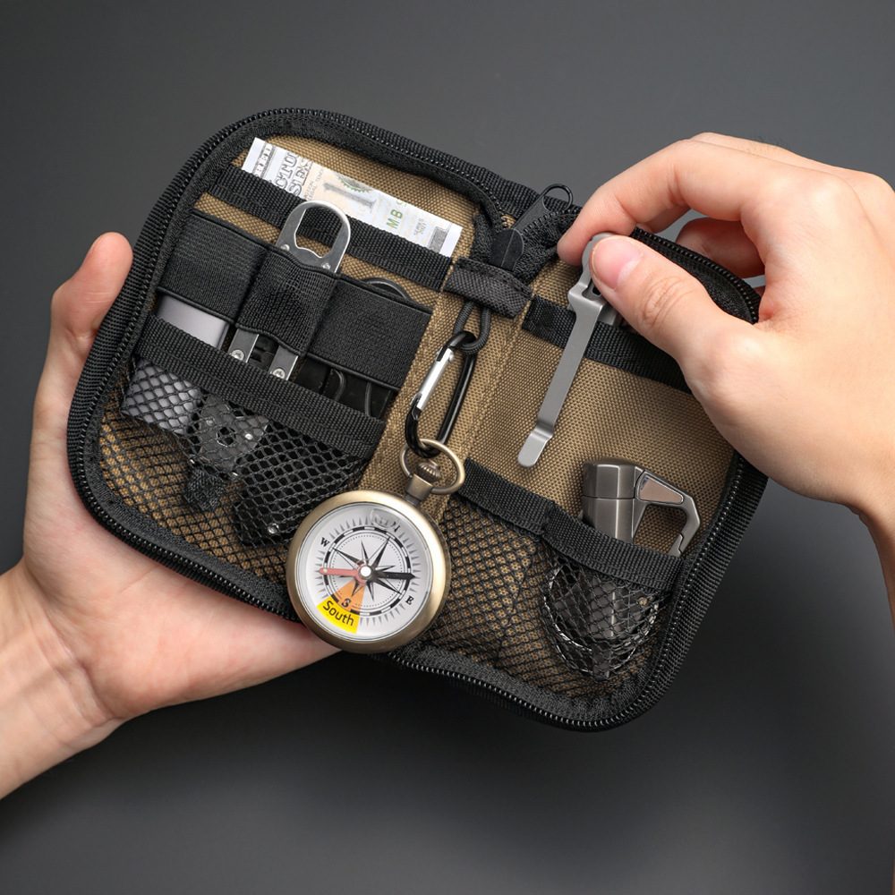 محفظة تخزين أدوات EDC صغيرة مح - مراجعة Edc Carry Clip وسعره
